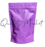 Пакеты ДОЙ ПАК металлизированные с замком ЗИП-ЛОК 135х200+(40+40) мм (Сиреневый матовый)