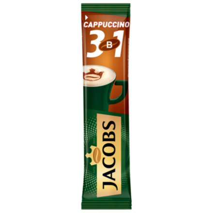 Кофе растворимый Jacobs Cappuccino 3в1 13.5 гр