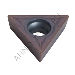 Пластина твердосплавная ISO TCMT16T304-UMA APM20B AHNO по жаропроч. и нерж.стали, получистовая