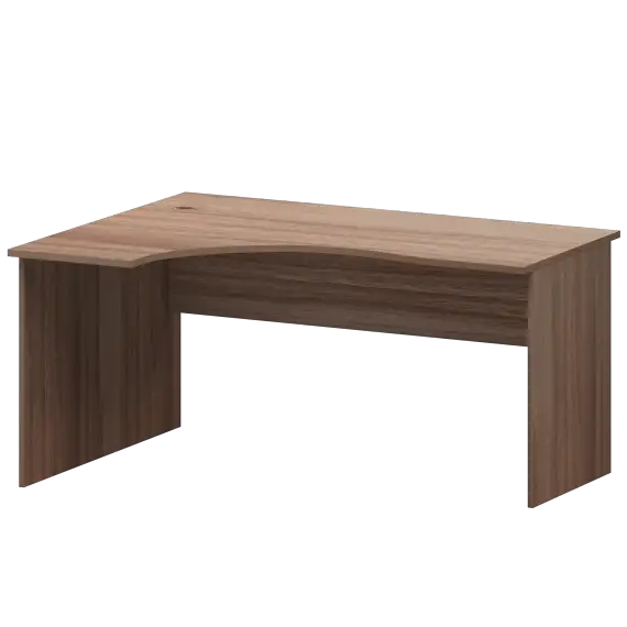 Стол эргономичный левый А-201.ЛВ Темный шимо 1600x1200x760 Арго