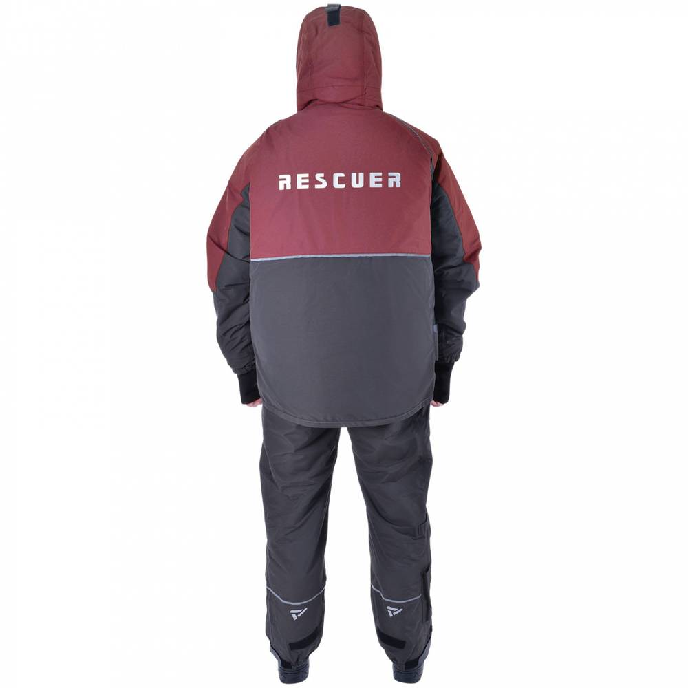 Костюм-поплавок мужской зимний "Rescuer VI prosport"-40, hardguard, махагон, ХСН