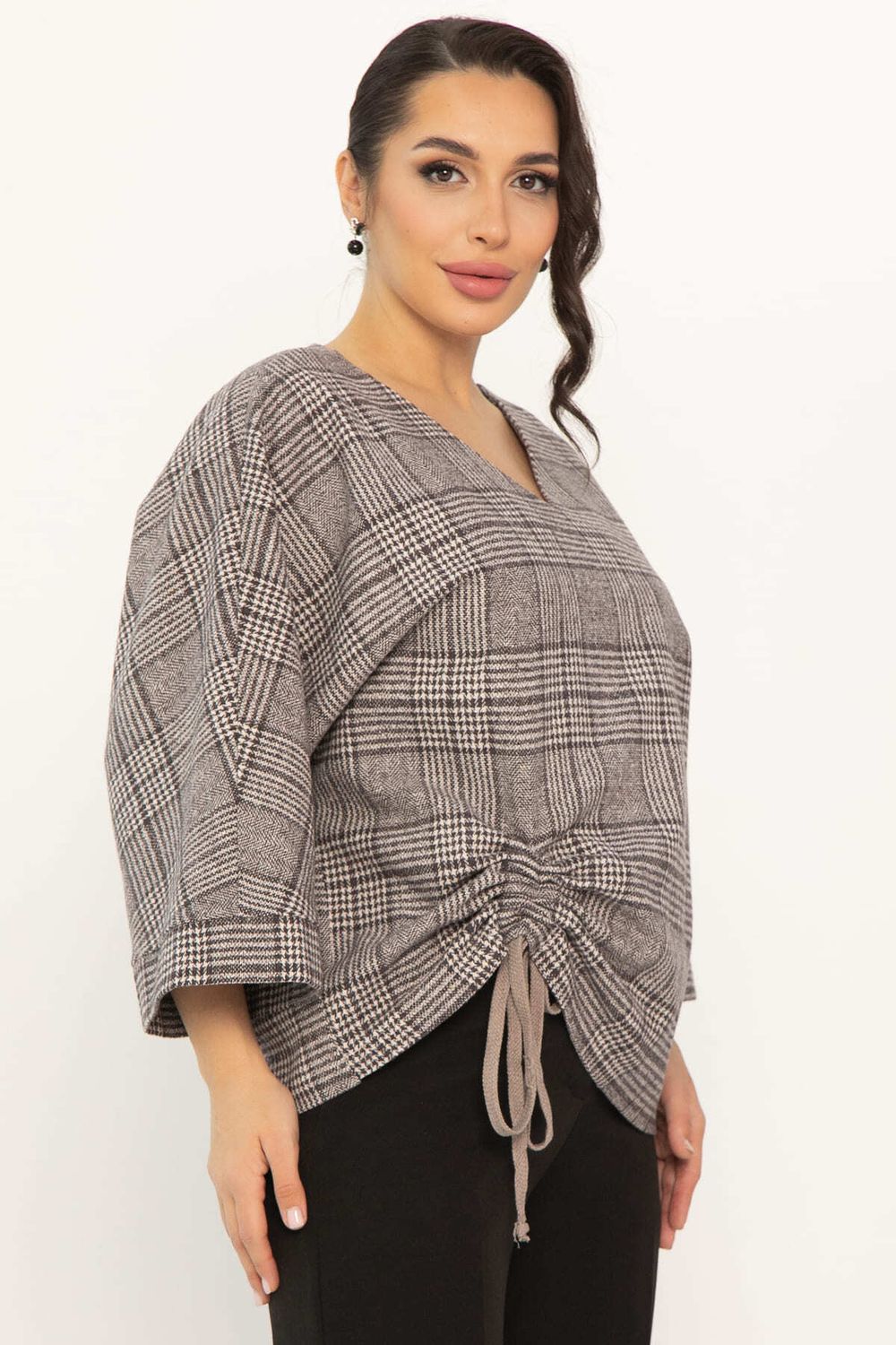 Блуза Ватсон (коричневая) Б14687-12М LT Collection