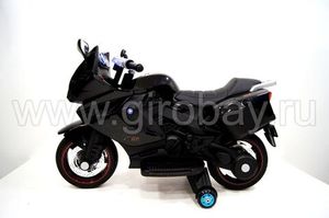 Детский электромотоцикл River Toys SUPERBIKE - MOTO A007MP черный