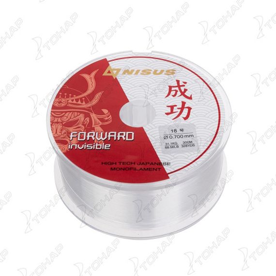 Леска FORWARD Invisible 0,70mm/300m Nylon Transparent (N-FI-070-300) Nisus
