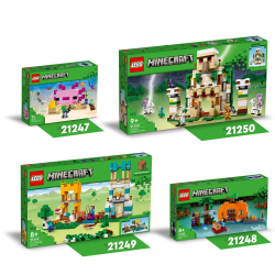 LEGO Minecraft — Дом Аксолотля 21247 / артикул   21247  / GTIN 5702017415826