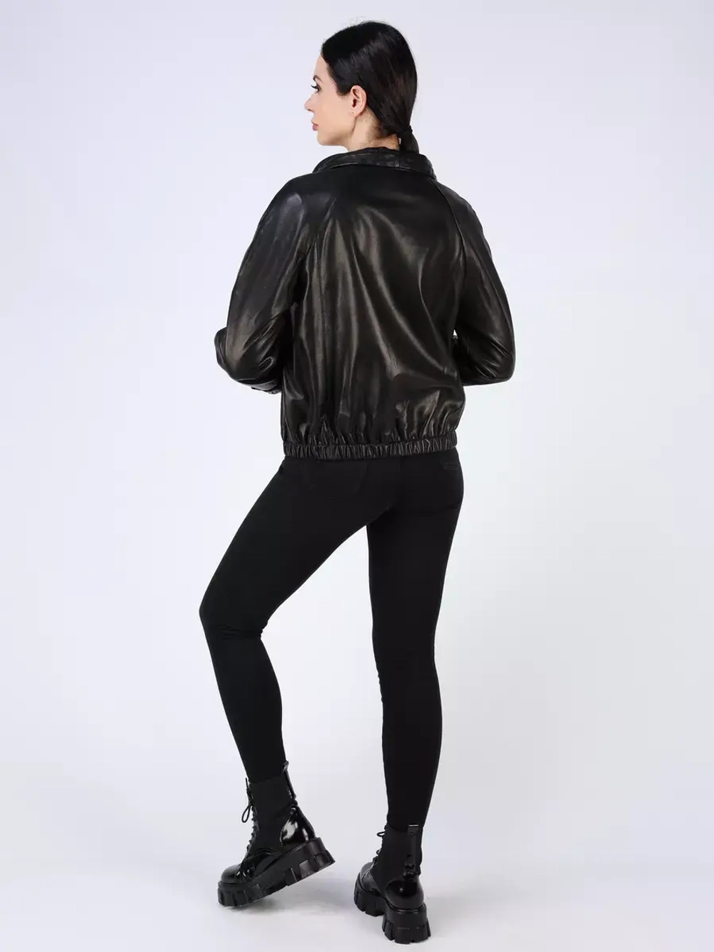 Кожаная куртка демисезонная Турция