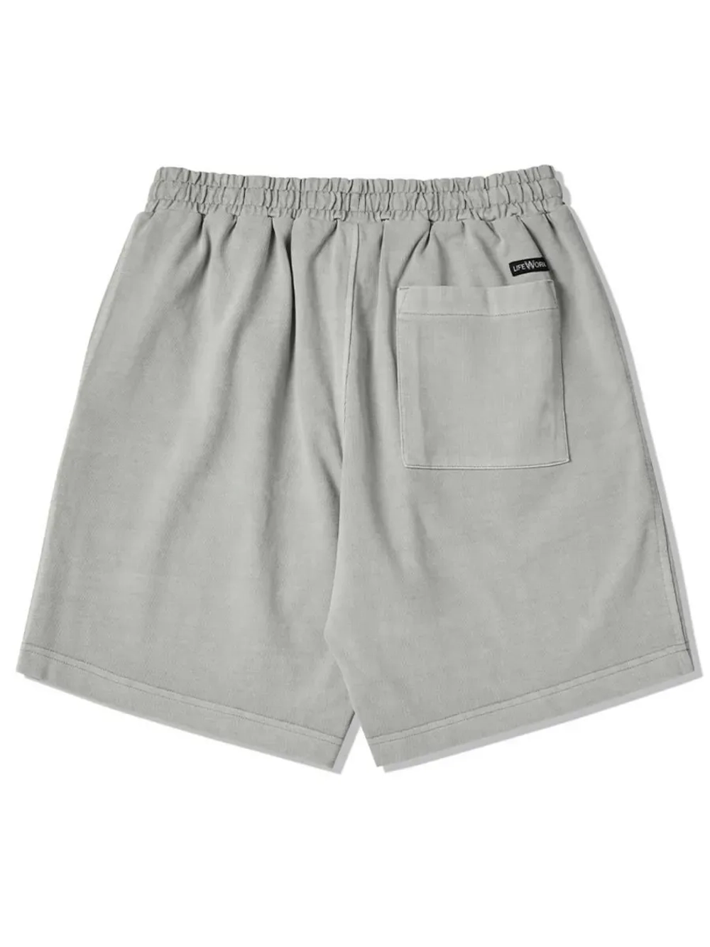 Базовые пигментные шорты с принтом логотипа