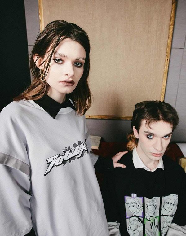 Футболка Vintage Серая - фото 3