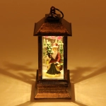 Сувенир с подсветкой «Фонарь с сказочным гостем» 5,3*5,3*12,5 см