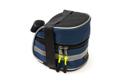 Сумка велосипедная TRIX на раму, 20х10х10см, чехол для телефона, водонепроницаемая, серая вс073.019.1.0