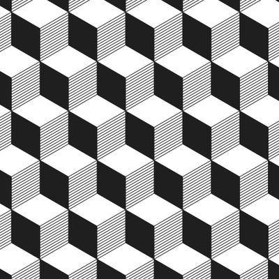 Черно-белые кубы