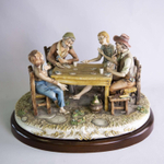 Винтаж: Фарфоровая мануфактура Capodimonte. «Игроки»