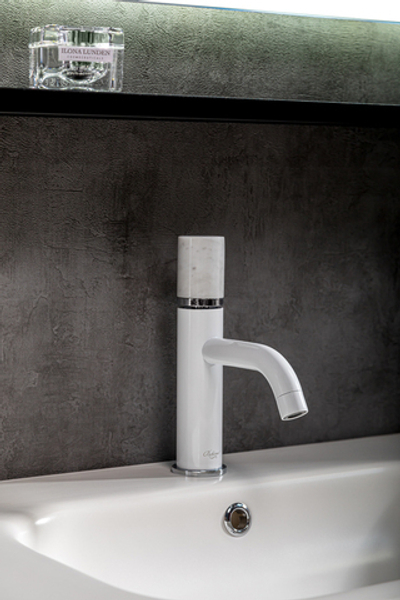 Смеситель STICK для умыв.низ. WHITE MRAMOR WHITE_Комплект