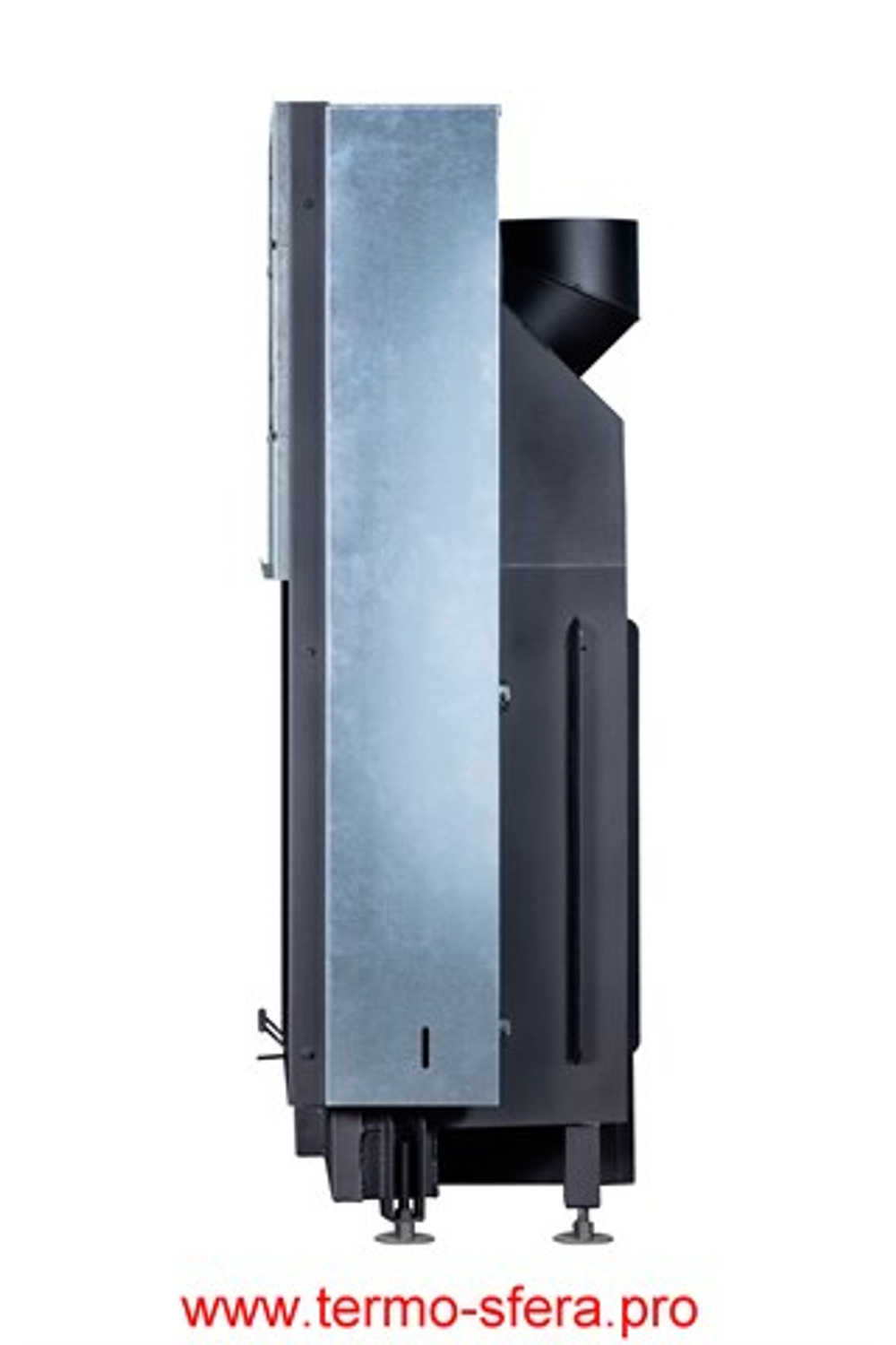 Каминная топка Экокамин ВЕГА 1000 KB черный шамот