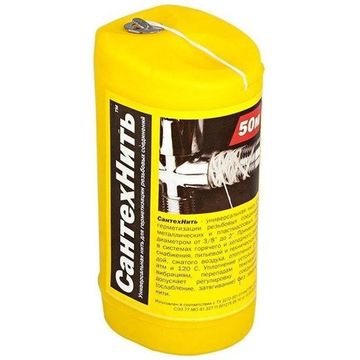 Нить д/гермитизации резьбы 50м. "СантехНить"