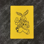 Зайка №27 с вербой и яйцом