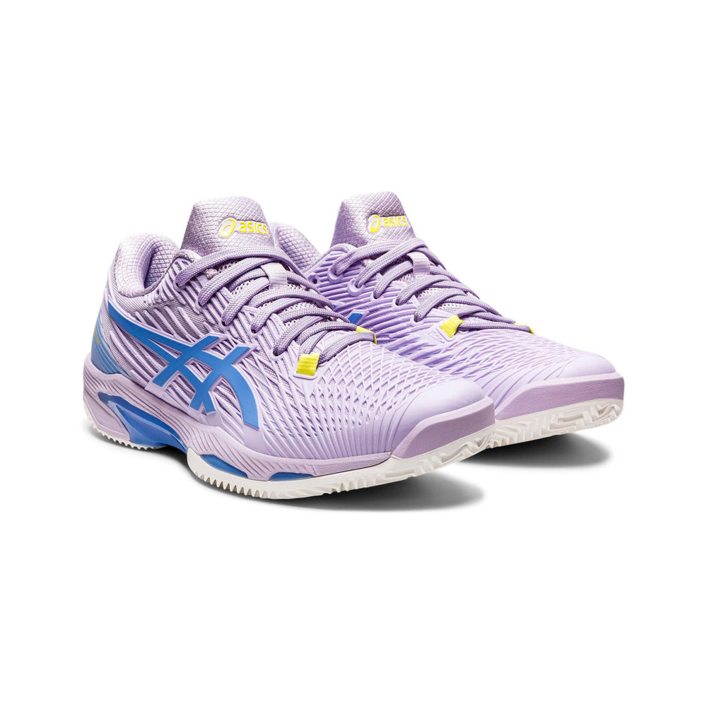 Женские теннисные кроссовки ASICS Solution Speed FF 2 Clay Court Shoe Women - Lilac, Blue