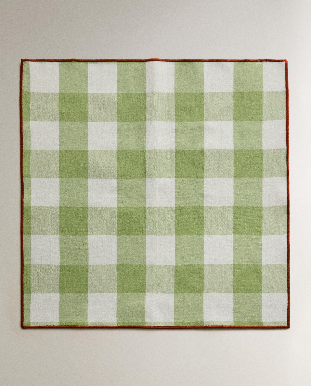 Zara Home столовая салфетка из хлопка, клетка, 45 45 см (комплект 2 шт.) · 7250/022