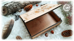 Шкатулка книжка "Волк"