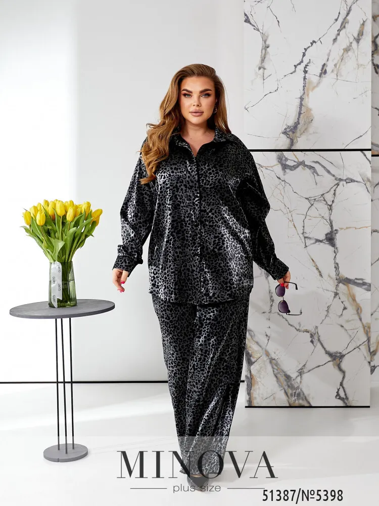 Костюм 5398-черный Minova