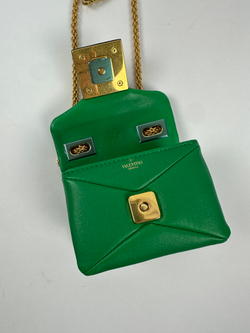 Сумка Valentino Garavani Green Micro One Stud