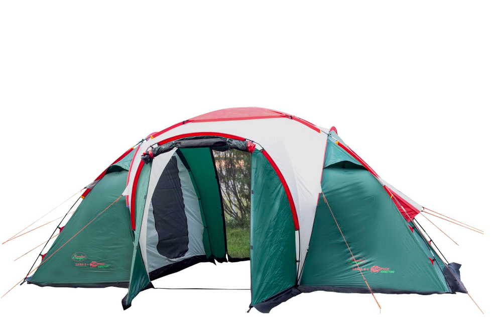 Палатка Canadian Camper SANA 4 PLUS, цвет woodland