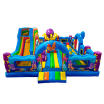 Коммерческий надувной батут "Золотая рыбка" 10*8*3,8 м.