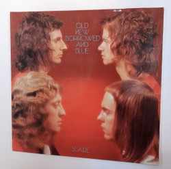 Винтажная виниловая пластинка LP Slade Old New Borrowed And Blue (Germany 1974)