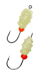 Мормышка фосфорная №07 P, 2 упк по 10 шт 0,14g