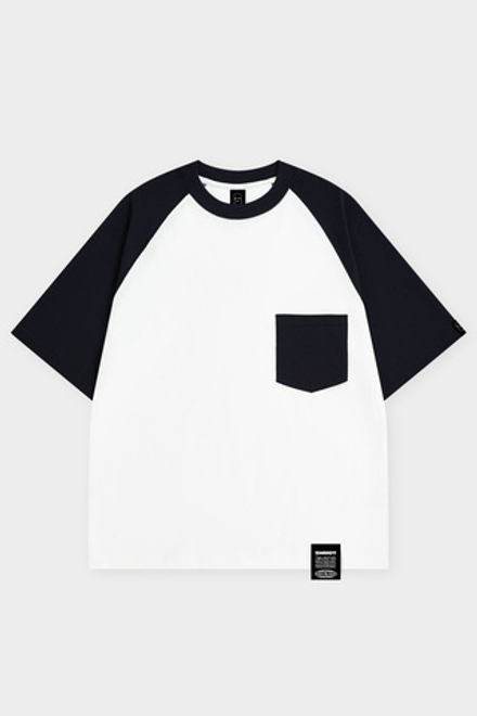 Футболка SHMOT "REGLAN DELUX COMBO POKET" Черный