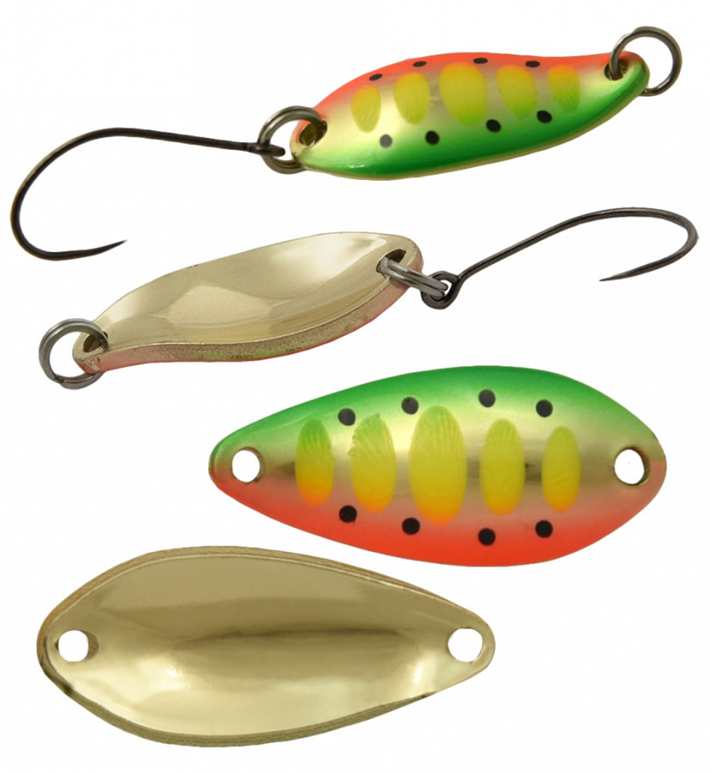 Блесна колеблющаяся для рыбалки на форель окуня голавля LureMax Dotty колебалка