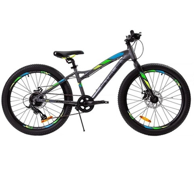 Велосипед подростковый горный Stels Navigator 470 V010 24"; рама 13,5"; тормоз Disc антрацит