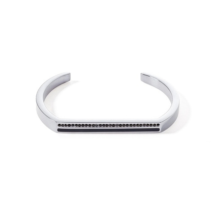 Браслет Coeur de Lion Black-Silver 0133/32-1317 16