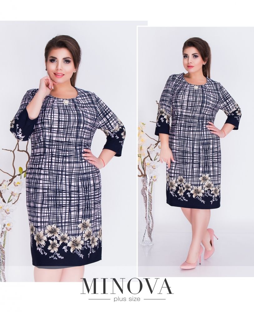 Платье 265-пудра Minova