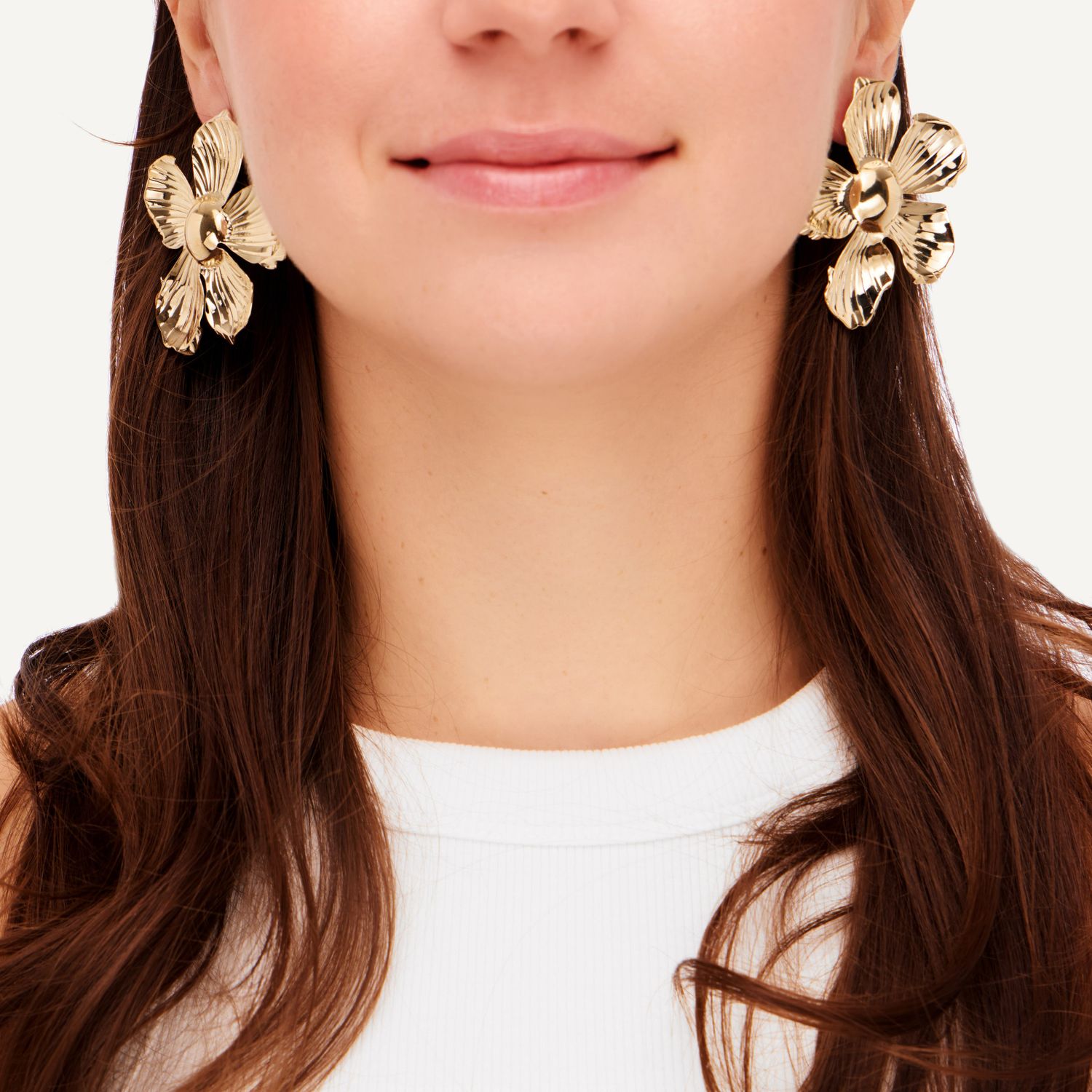 Серьги Flowers In Bloom Earrings – Gold