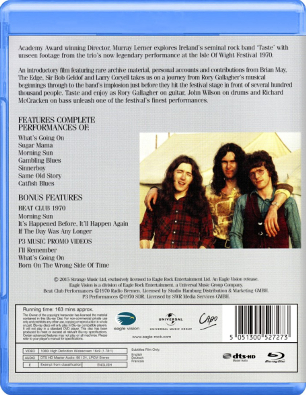 Taste / What's Going On - Live At The Isle Of Wight (Blu-ray)