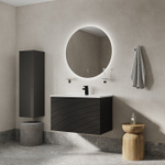 Пенал подвесной IDDIS Bild, 30 см, темно-серый, BIL30G0i97