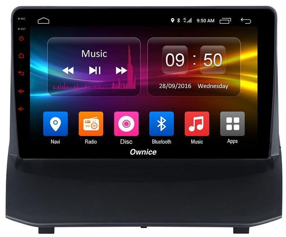 Магнитола для Ford Fiesta 2008-2014 - Carmedia OL-9285 QLed, Android 12, TS10, CarPlay, 4G SIM-слот