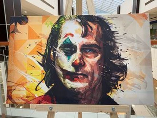 Картина на холсте Джокер Феникс 2019 (50х80)