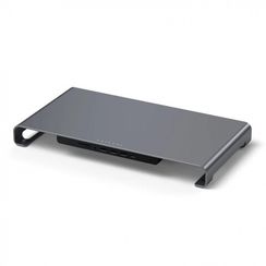 Подставка-хаб Satechi USB-C Monitor Stand Hub XL (ST-UCSHXLM) серый космос