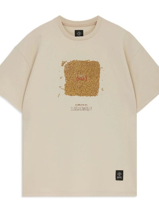 Футболка CUP NOODLES бежевая