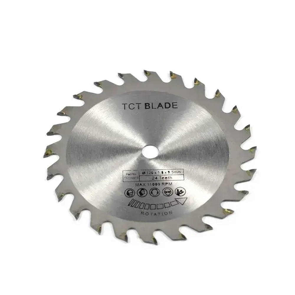 Диск пильный XCAN по дереву с твердосплавными напайками 120х9,5 мм 24Т