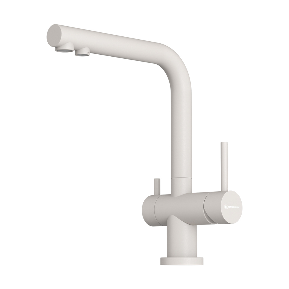 Смеситель для кухни  Omoikiri Nagano-P-PA латунь/пастила