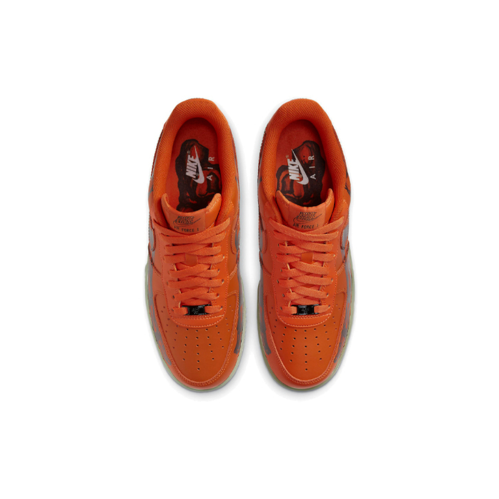 Кроссовки Nike Air Force 1 Low 07 Skeleton Brilliant Orange