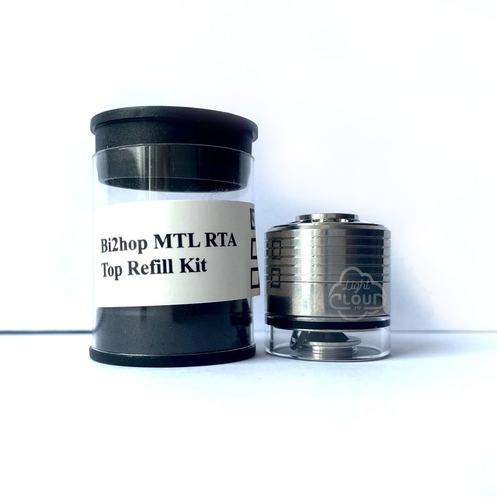 Колба Bi2hop MTL RTA Top Refill Kit black
