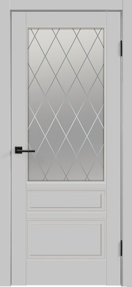 Межкомнатные двери VellDoris SCANDI 3V Светло-серый