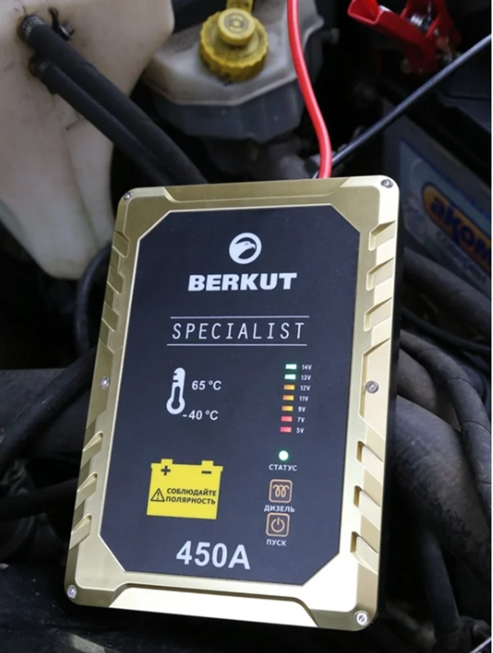 Пусковое устройство для автомобилей BERKUT JSC-450C