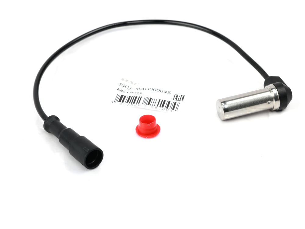 Датчик ABS Мерседес Аксор, КАМАЗ-5490  Г-образный (1м) (MAGTECHNIC)