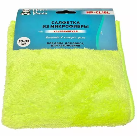 Салфетка HAPPY PANDA микрофибра 30*35см