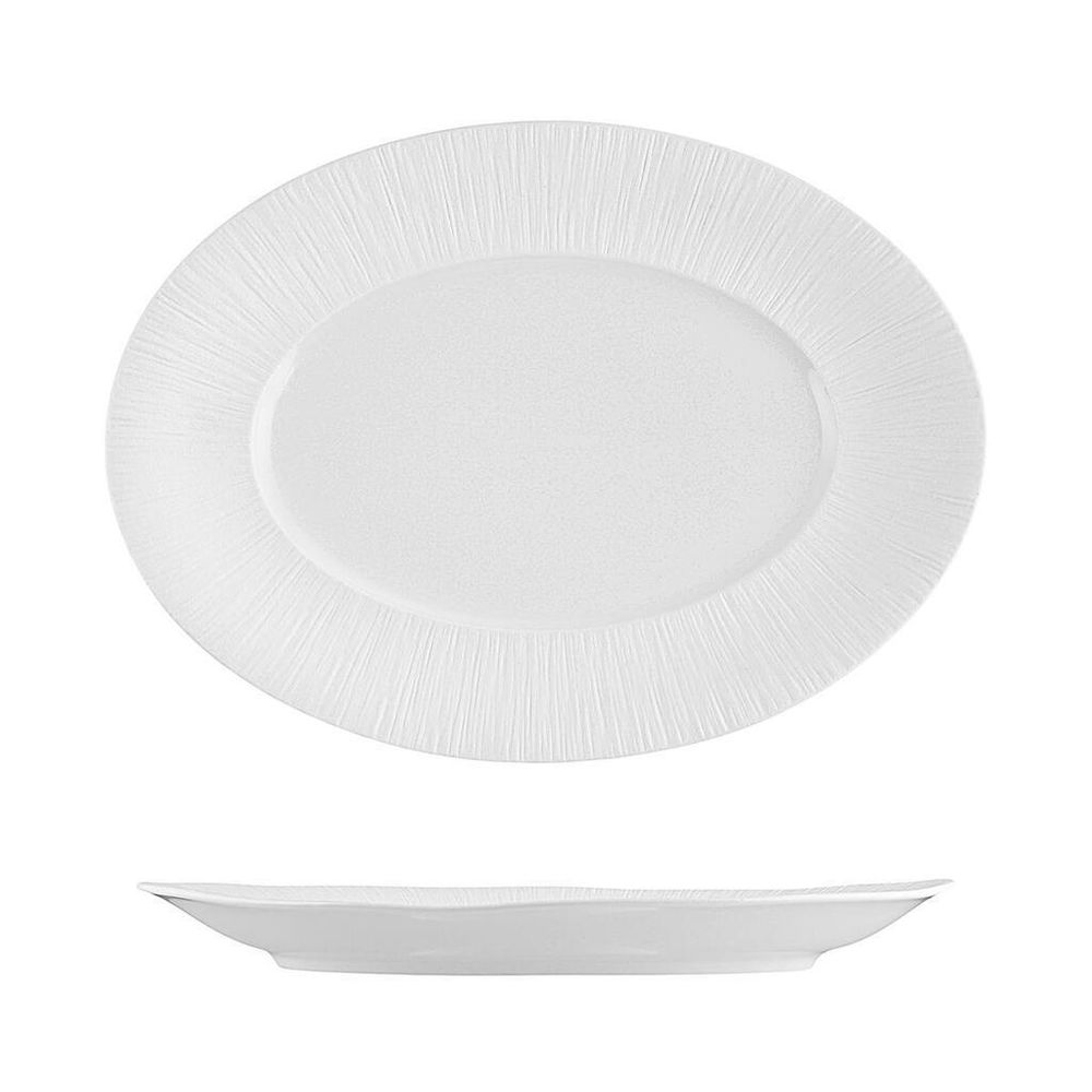 Блюдо овальное 36,8*26,8 см h4 см Frost   Proff Cuisine [2]